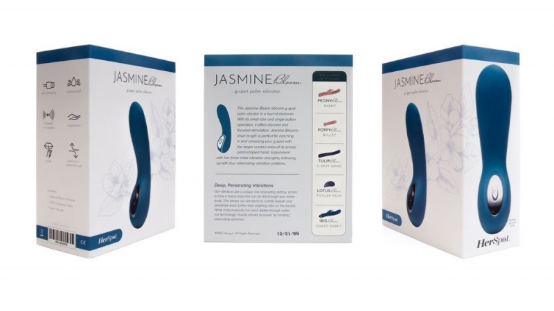 Fleshlight Jasmine Bloom G-spot Palm Vibrators | UAE RXJDS6714