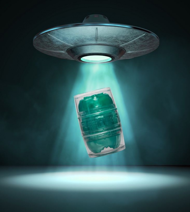 Fleshlight Quickshot Alien Lady/Butt - Metallic Green Freaks Male Masturbators | DUBAI XJCBH0928