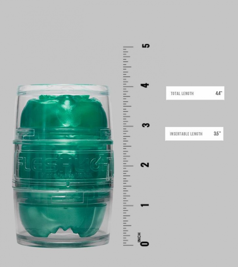 Fleshlight Quickshot Alien Lady/Butt - Metallic Green Freaks Male Masturbators | DUBAI XJCBH0928
