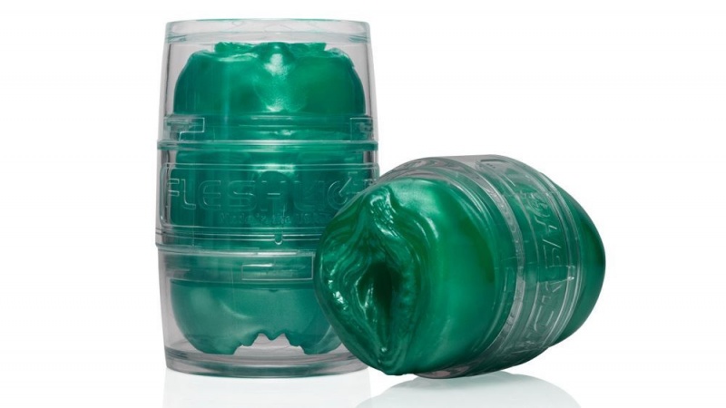 Fleshlight Quickshot Alien Lady/Butt - Metallic Green Freaks Male Masturbators | DUBAI XJCBH0928