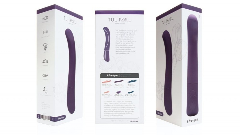 Fleshlight Tulip Bloom G-spot Wand Vibrators | UAE GMNSC9256