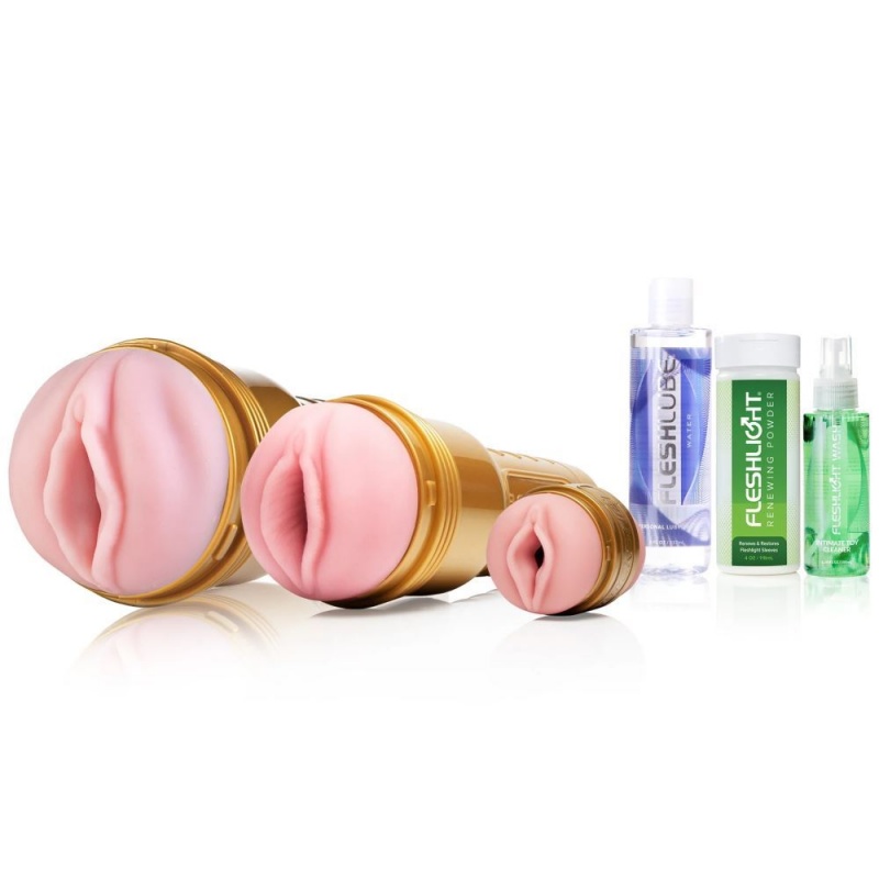 Fleshlight Up All Night Stamina Training Unit Lady Pack Male Masturbators | UAE HSUBP2859